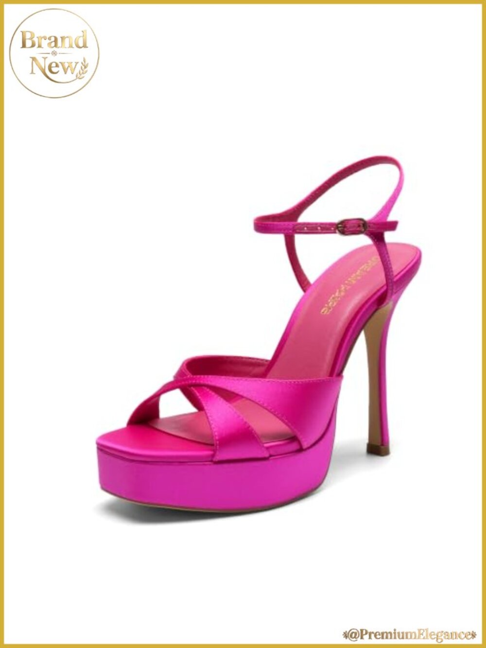 Women's Platform Stiletto Heel Sandals Y2K Strappy Square Toe
